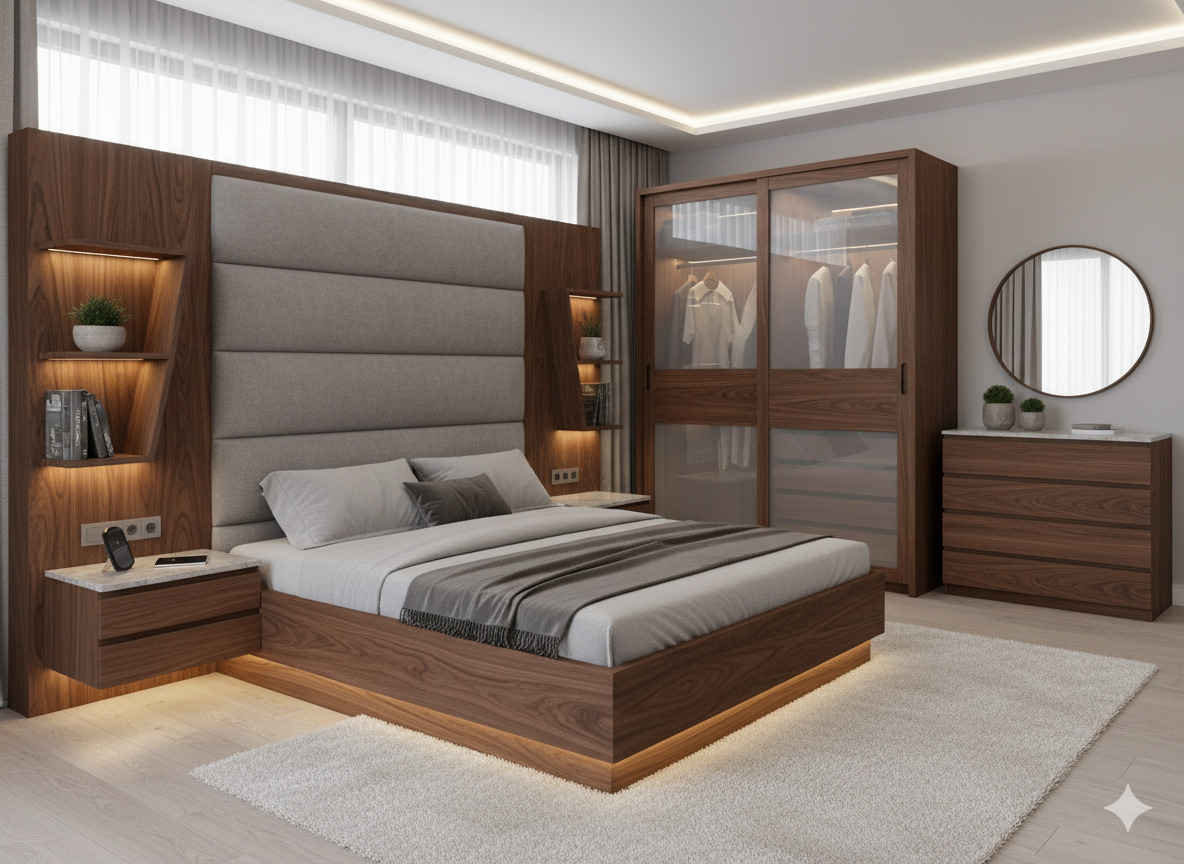 Skreddersydd soveromsmøbler